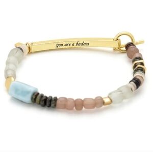 NWT LAST ONE Scout Hidden Message Bracelet - You are a Badass